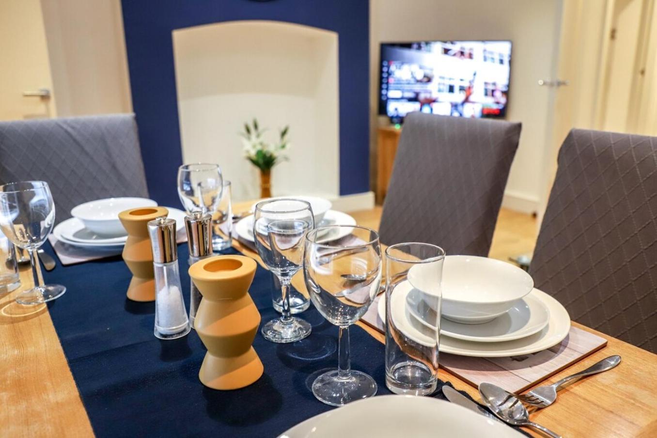 New- Modern 2Br Apt Wifi Sleep5 City Centre 셰필드 외부 사진