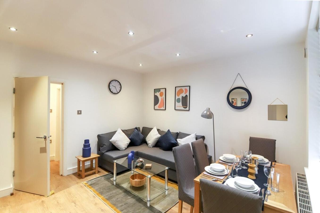 New- Modern 2Br Apt Wifi Sleep5 City Centre 셰필드 외부 사진