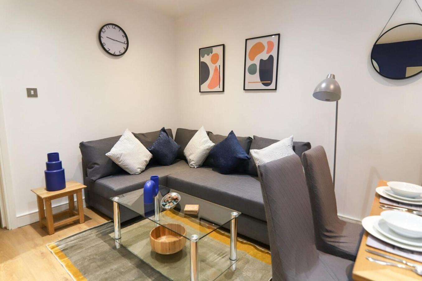 New- Modern 2Br Apt Wifi Sleep5 City Centre 셰필드 외부 사진