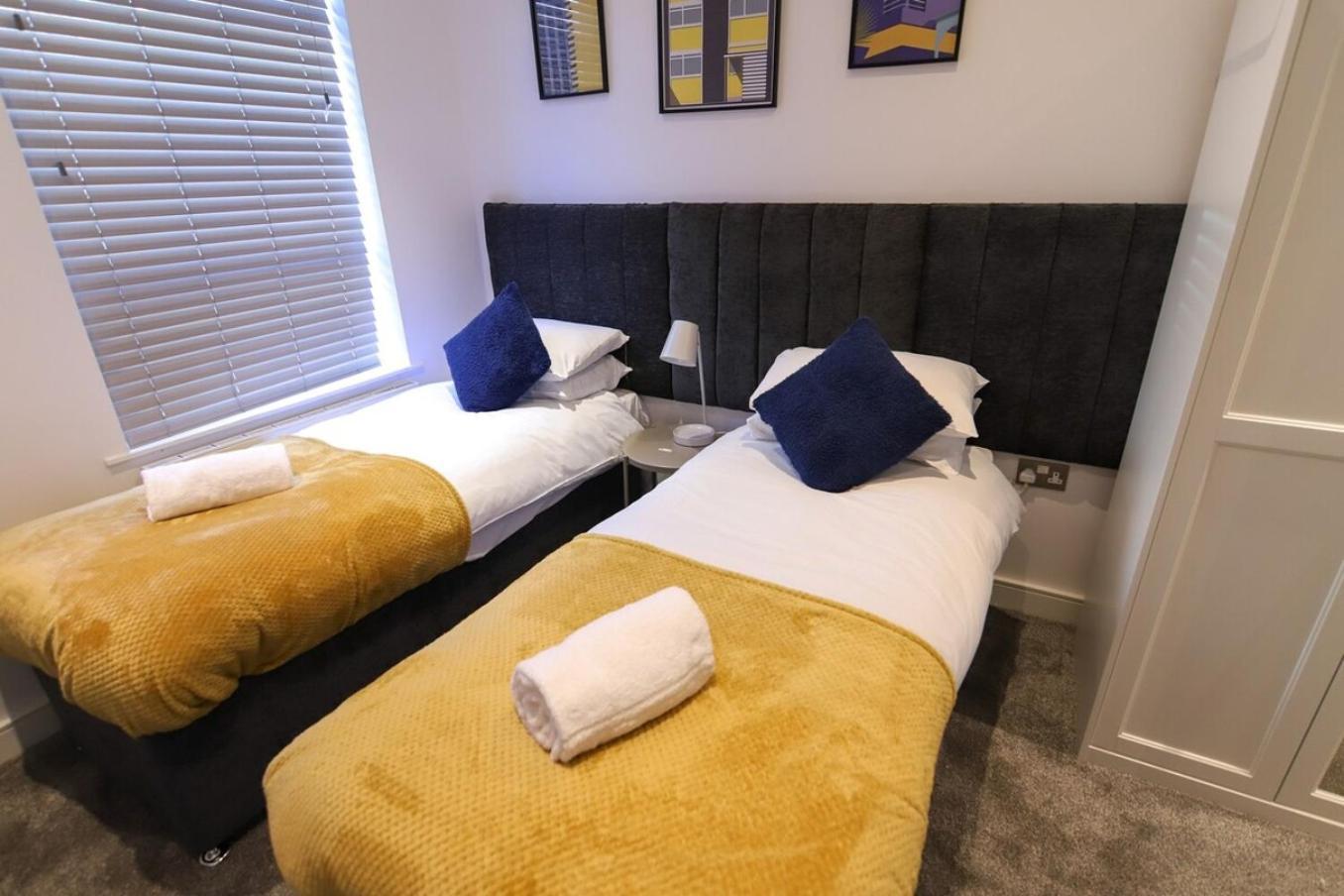 New- Modern 2Br Apt Wifi Sleep5 City Centre 셰필드 외부 사진