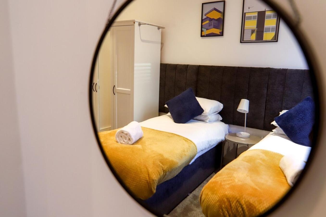 New- Modern 2Br Apt Wifi Sleep5 City Centre 셰필드 외부 사진
